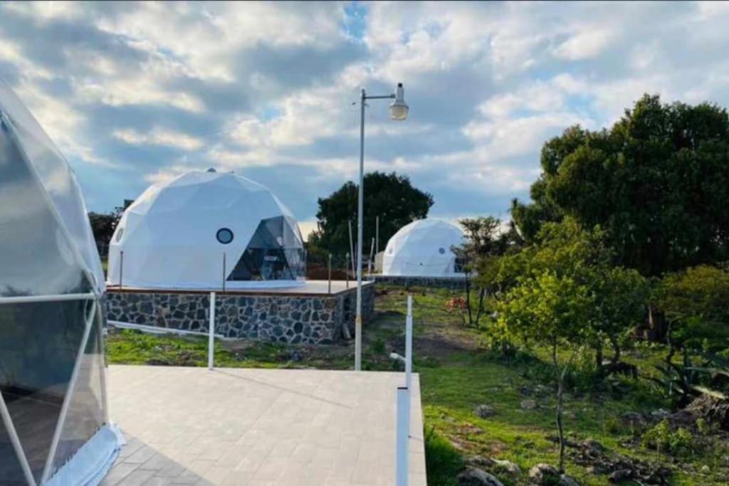 El Gato Glamping Con Vista Al Valle Huasca de Ocampo Exterior foto