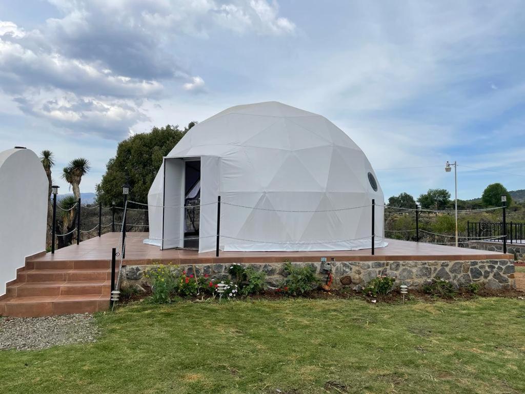 El Gato Glamping Con Vista Al Valle Huasca de Ocampo Exterior foto