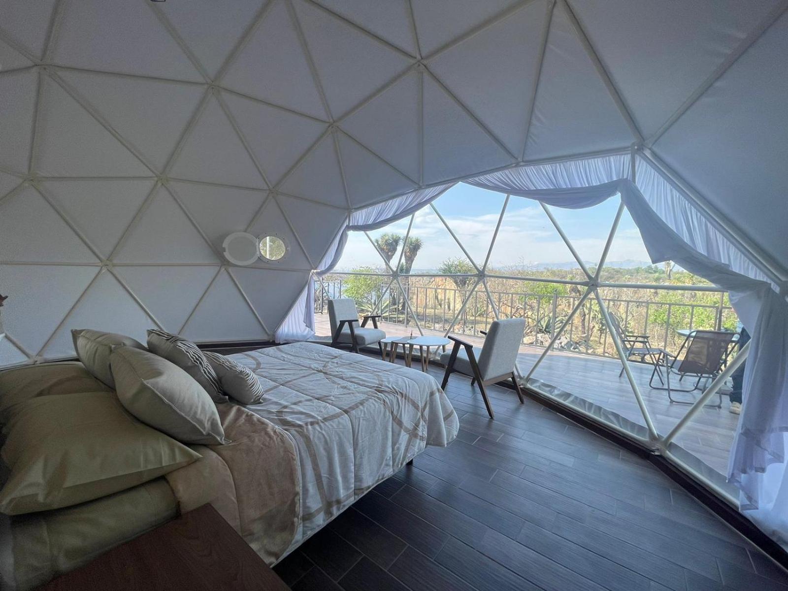 El Gato Glamping Con Vista Al Valle Huasca de Ocampo Exterior foto
