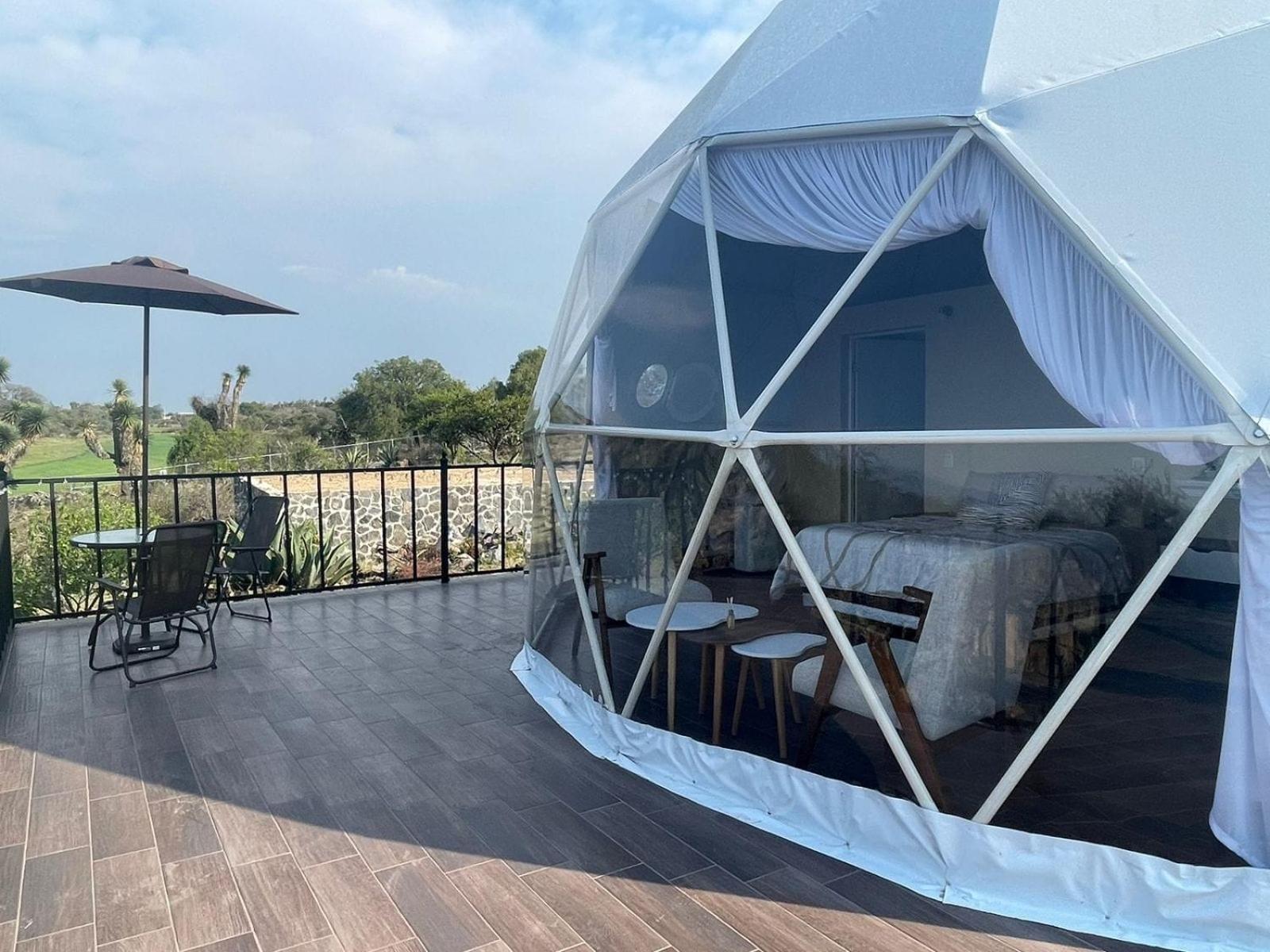 El Gato Glamping Con Vista Al Valle Huasca de Ocampo Exterior foto