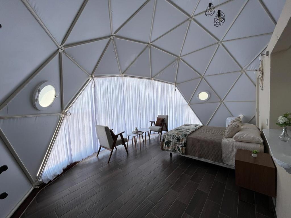 El Gato Glamping Con Vista Al Valle Huasca de Ocampo Exterior foto