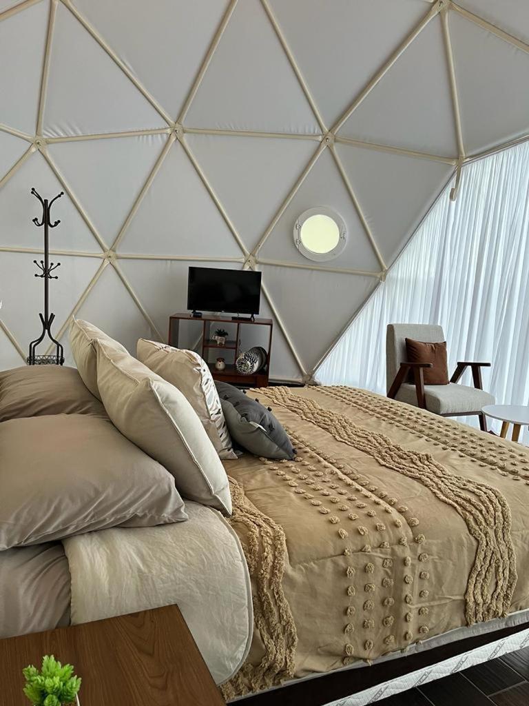 El Gato Glamping Con Vista Al Valle Huasca de Ocampo Habitación foto