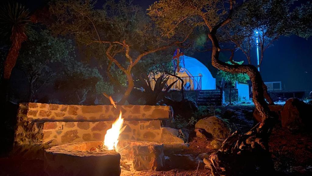 El Gato Glamping Con Vista Al Valle Huasca de Ocampo Habitación foto