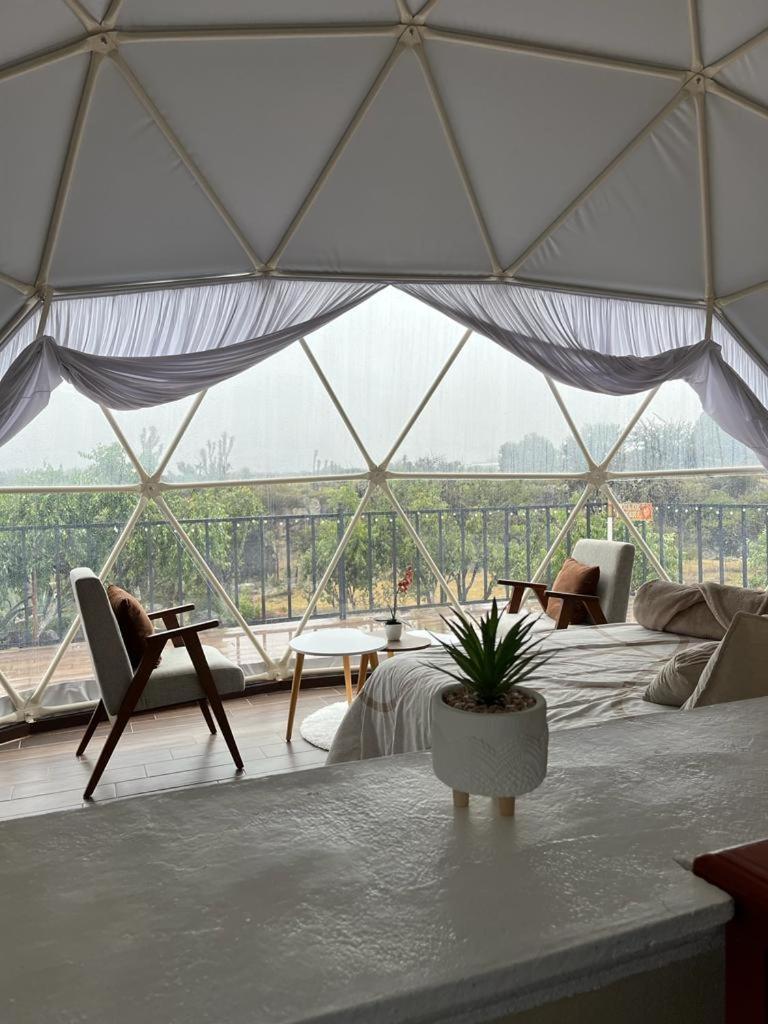El Gato Glamping Con Vista Al Valle Huasca de Ocampo Exterior foto