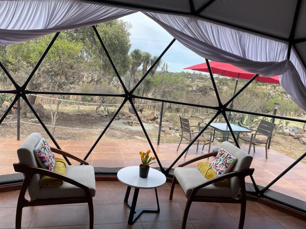 El Gato Glamping Con Vista Al Valle Huasca de Ocampo Exterior foto
