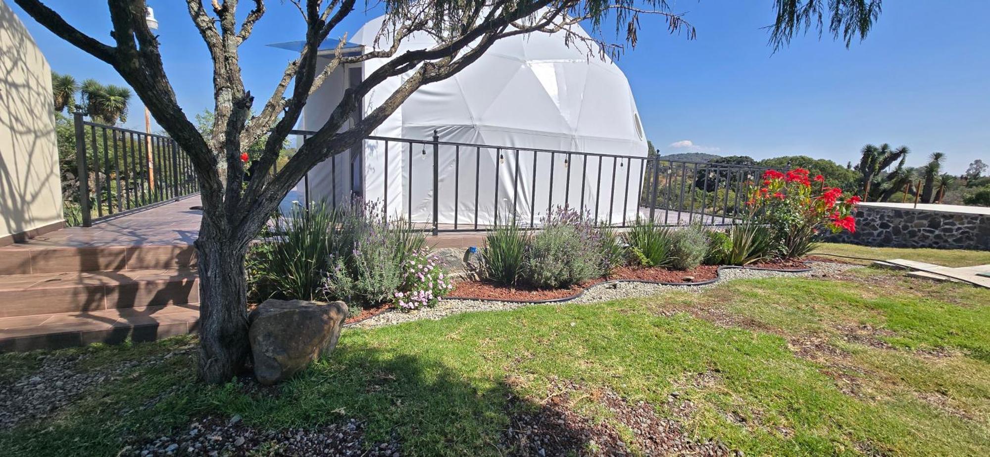 El Gato Glamping Con Vista Al Valle Huasca de Ocampo Exterior foto